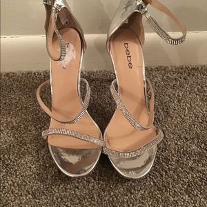 Silver shoes